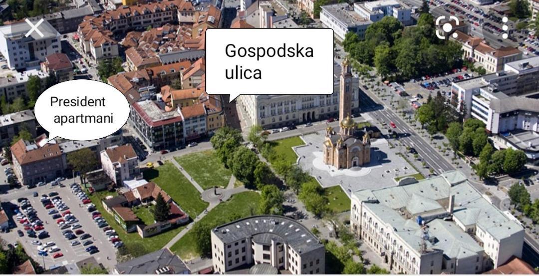 Apartmani President I Banja Luka Kültér fotó